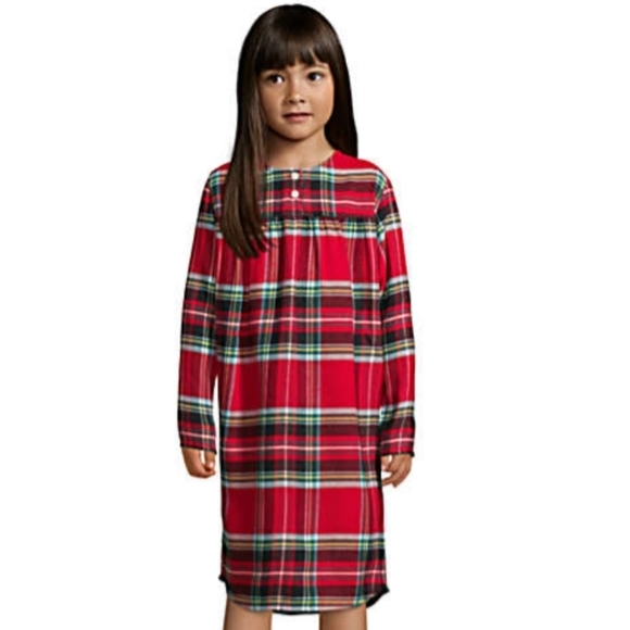 Lands' End | Pajamas | Lands End Flannel Nightgown | Poshmark
